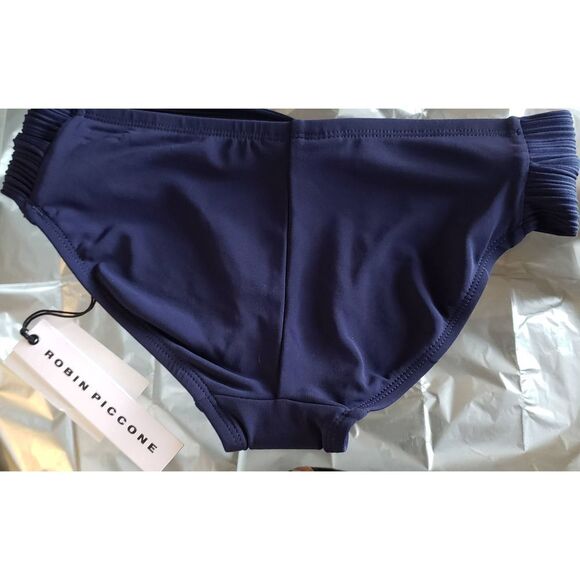 ROBIN PICCONE LILY NAVY BIKINI BOTTOMS NWT - Picture 3 of 8